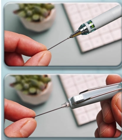 Kids Unbreakable Mechanical Pencil Kit – 5 Colors with Eraser Spare Leads