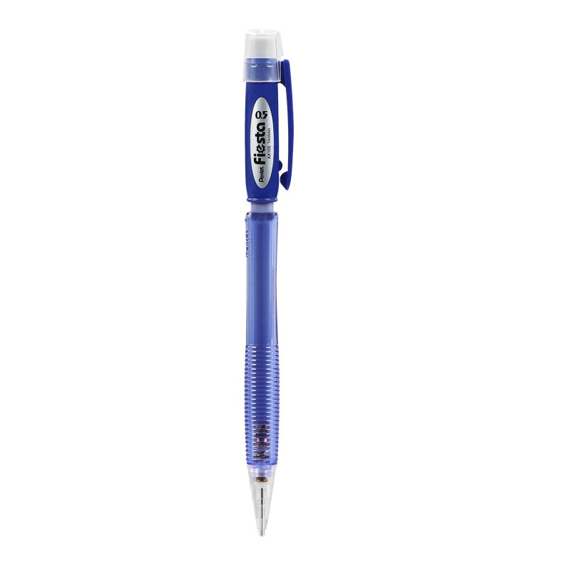 Pentel AX105 Fiesta Automatic Mechanical Pencil,0.5mm HB,5Pack Blue