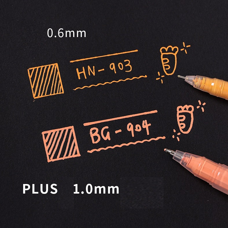 Languo Acrylic Gel Pens 1.0mm 36/54/72/90 Color Set for Art Journaling