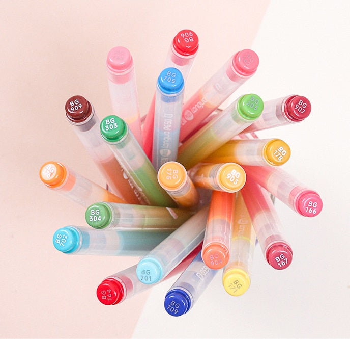 Languo Acrylic Gel Pens 1.0mm 36/54/72/90 Color Set for Art Journaling
