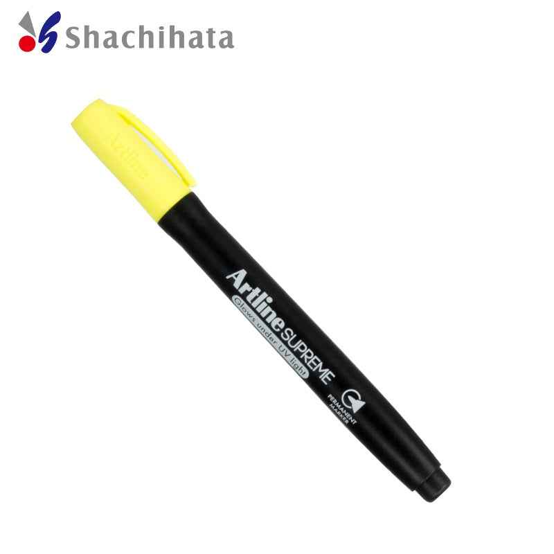 Artline SUPREME PERMANENT MARKER Glows Under UV Light 1.0MM 4 Pack