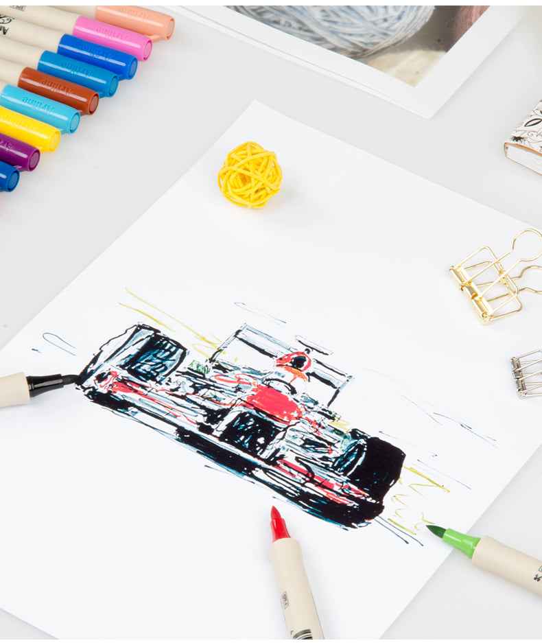 Artline Supreme Calligraphy Brush Marker Pen 20 Colors