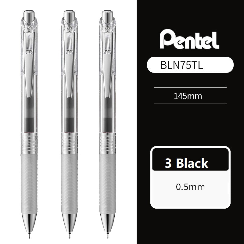 Pentel Energel Infree Gel Ink Pen 0.5mm 3 Pack