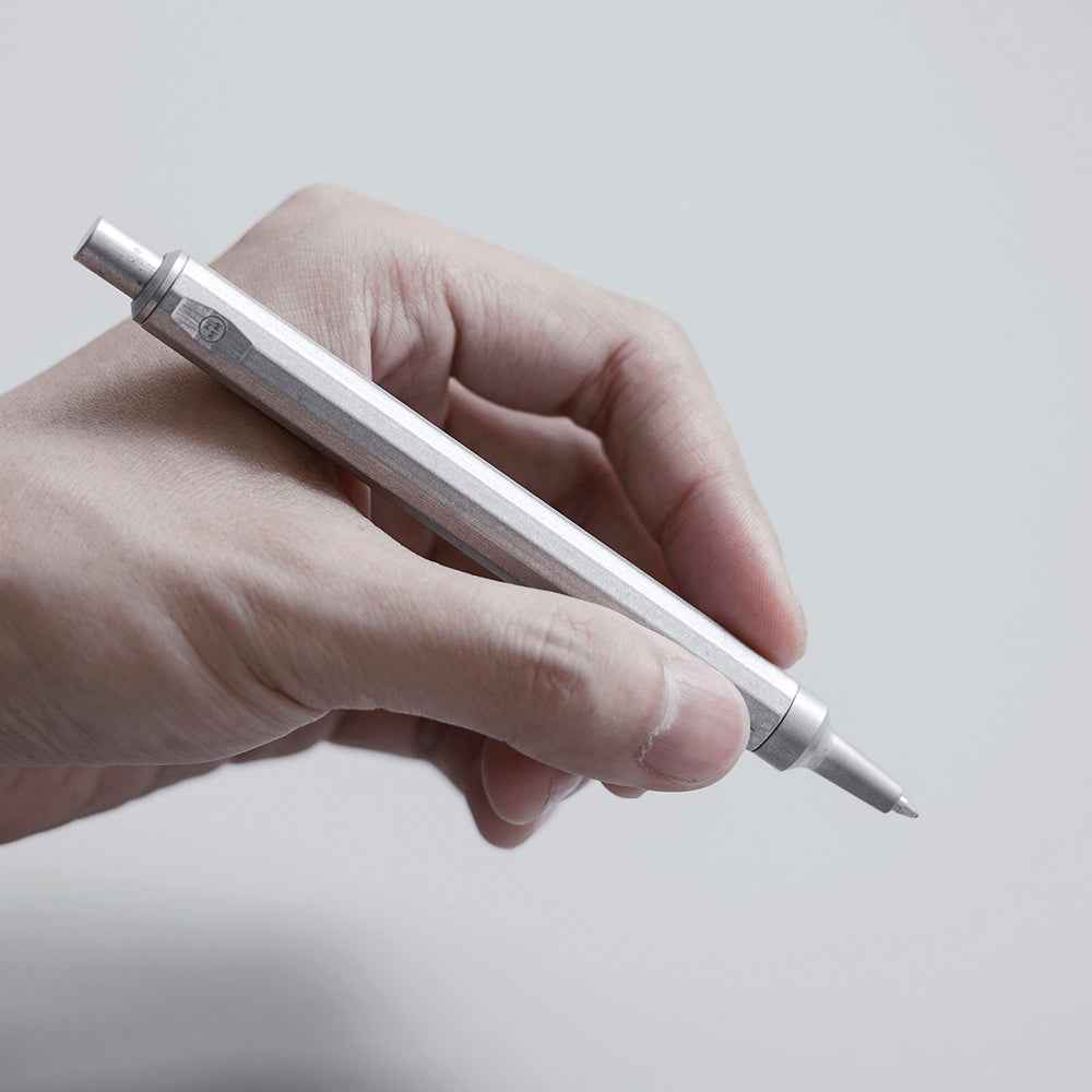 HMM Ballpoint Pen Aluminum Alloy 0.7MM Black Ink