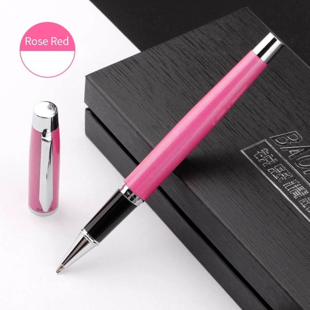 Baoke Rollerball Pen T14 Pearl 0.7 Rose-Red