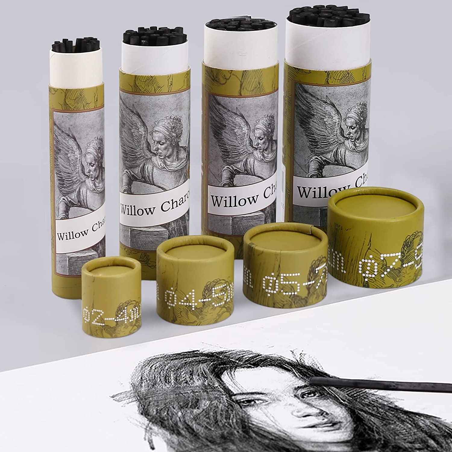 Maries Artists' Drawing Willow Charcoal 25PCS - TTpen