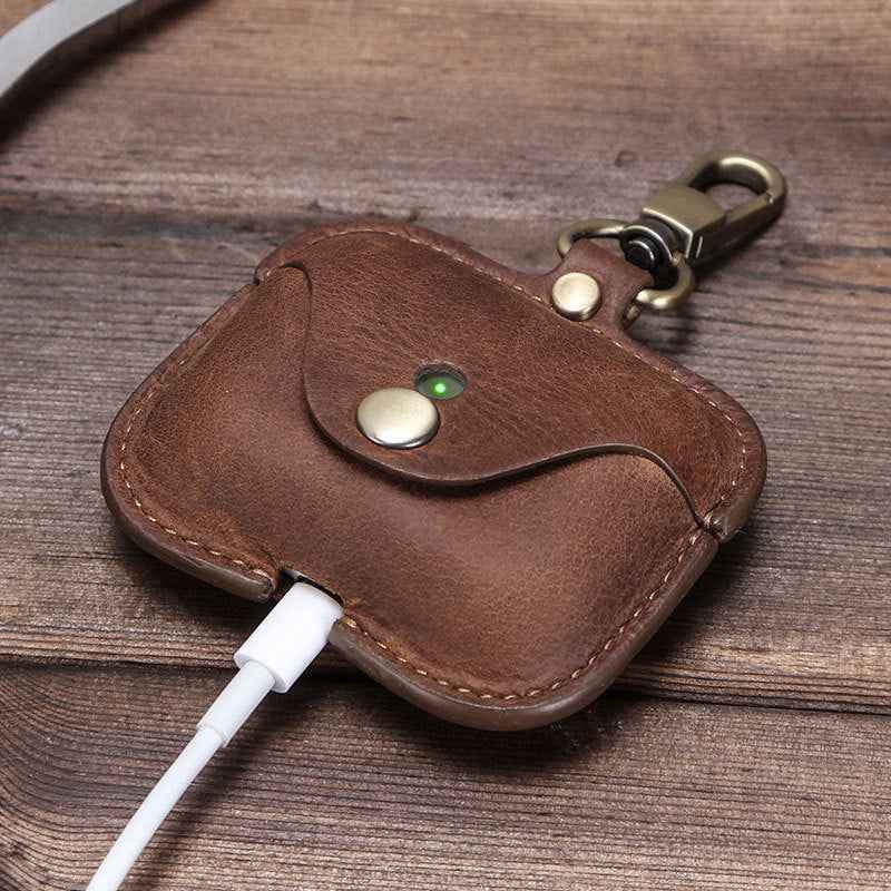 Retro Airpods Pro Charging Leather Case - TTpen
