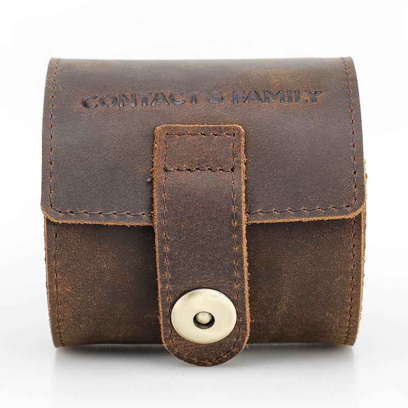 Leather Watch Roll Up Case Single - TTpen