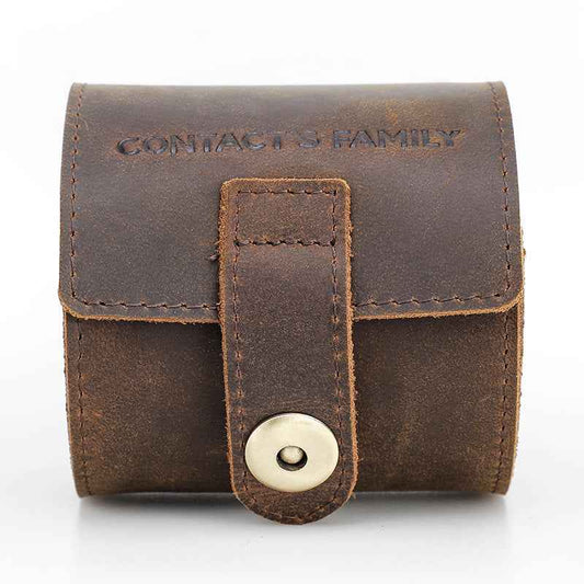 Leather Watch Roll Up Case Single - TTpen