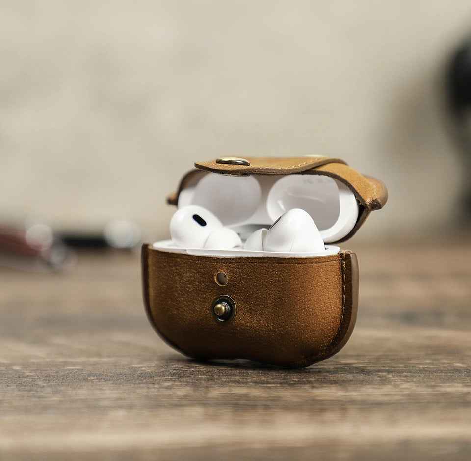 Airpods Pro Gen 2 Charging Leather Case - TTpen