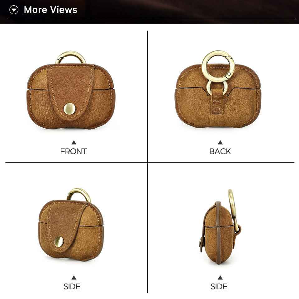 Airpods Pro Gen 2 Charging Leather Case - TTpen