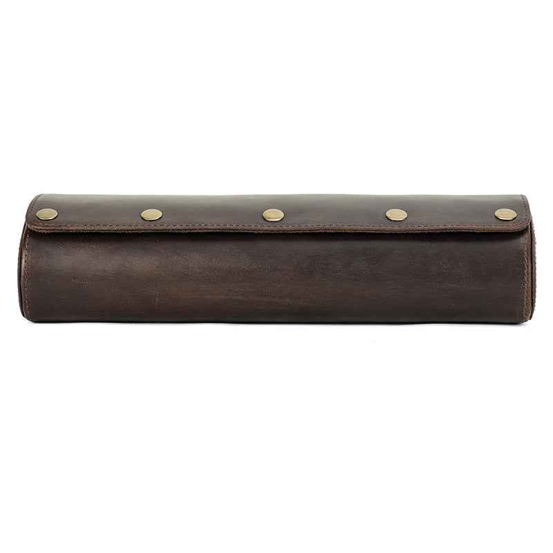 Leather Watch Roll Case 4 Slots Storage Box - TTpen