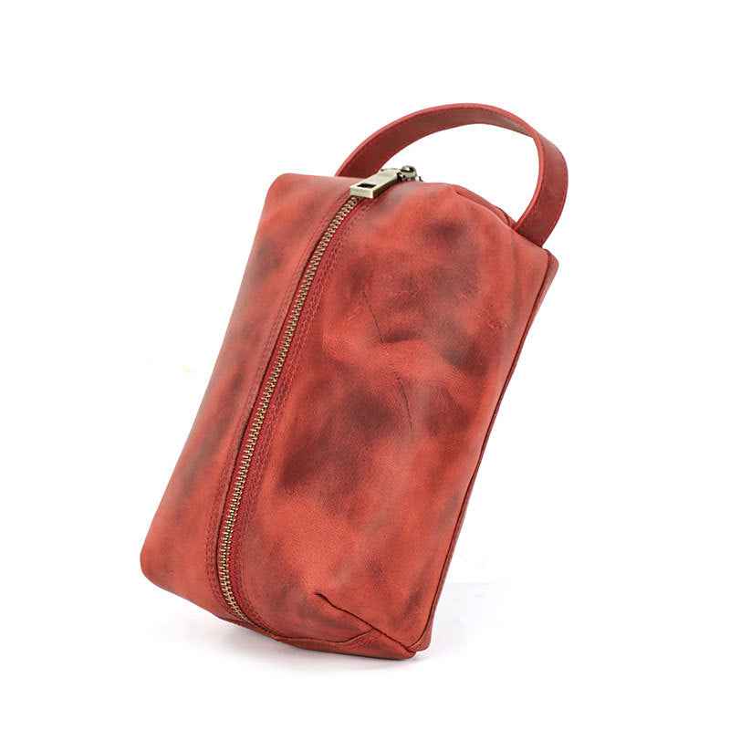 Leather Electronic Accessories Organizer Storage Bag Case - TTpen