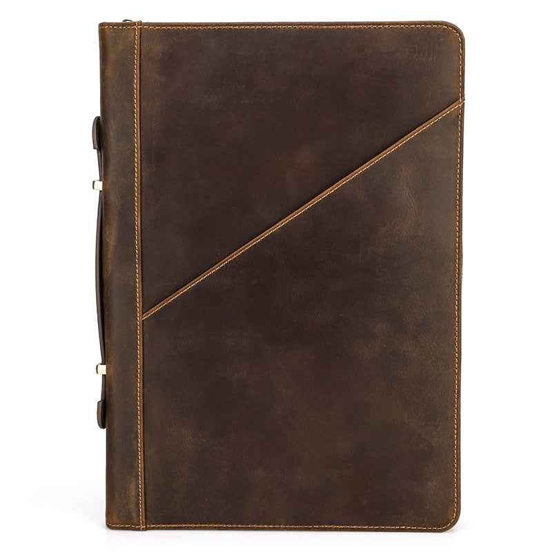 Leather Laptop Zipper Folio Case 13.3 inch for Macbook Pro Air - TTpen