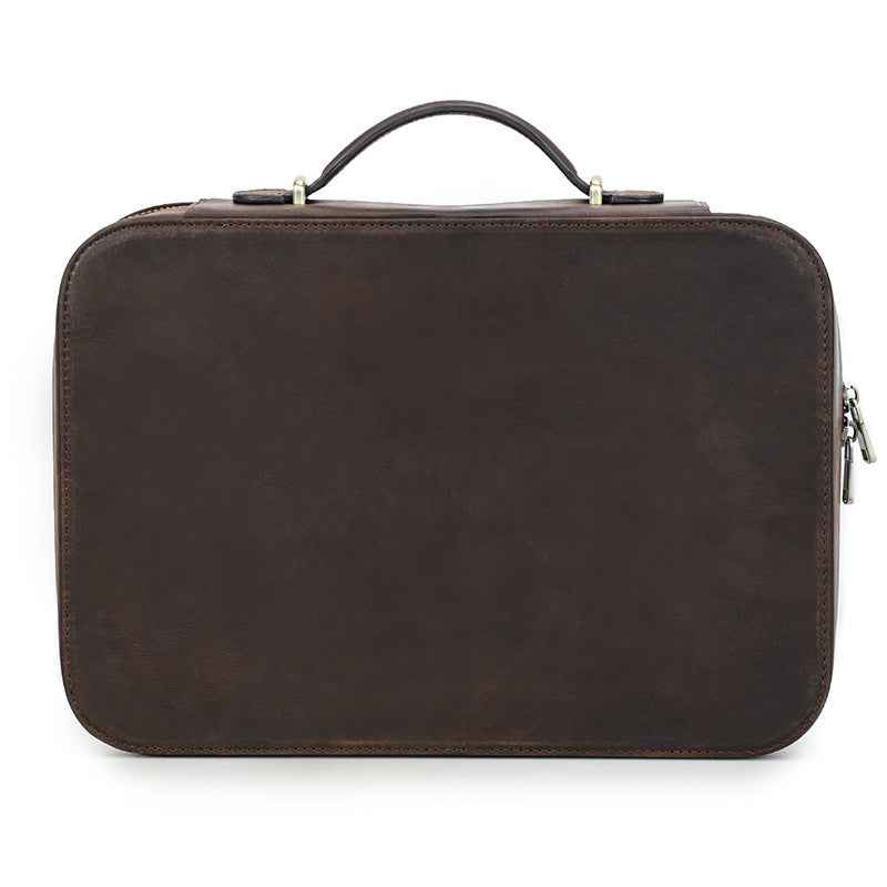 Leather Electronic Tech Accessories Storage Case for Apple Mac Mini - TTpen