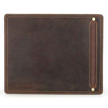 Leather Mouse Pad for Home or Office Desktop 28x23cm - TTpen