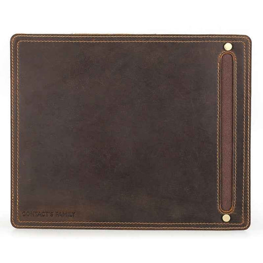 Leather Mouse Pad for Home or Office Desktop 28x23cm - TTpen