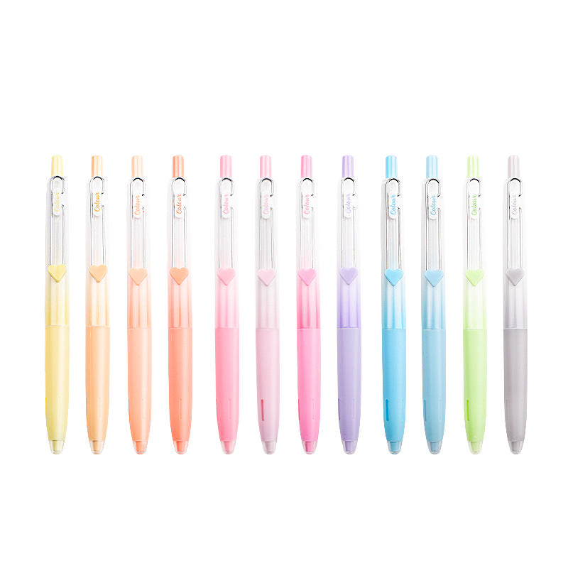 KOLNK 1089 Retractable Gel Pens 12 Color Pack 0.5mm