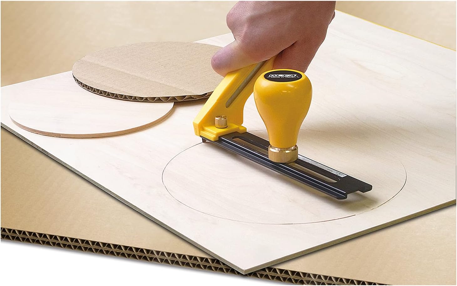 OLFA Heavy Duty Compass Rotary Circle Cutter (CMP-2)