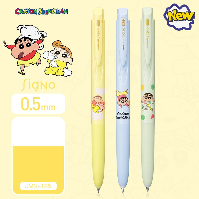 Uni-Ball Signo 0.5mm Gel Pen Crayon Shinchan Limited Edition