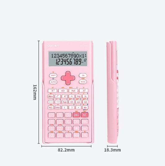 DELI 1700 Scientific Calculator 240 Functions for School Students