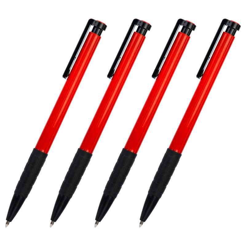 DELI Retractable Ballpoint Pens,Fine Point 0.7mm,Black/Red/Blue Ink,36 Pack - TTpen