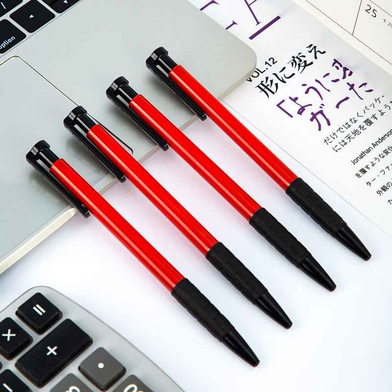 DELI Retractable Ballpoint Pens,Fine Point 0.7mm,Black/Red/Blue Ink,36 Pack - TTpen
