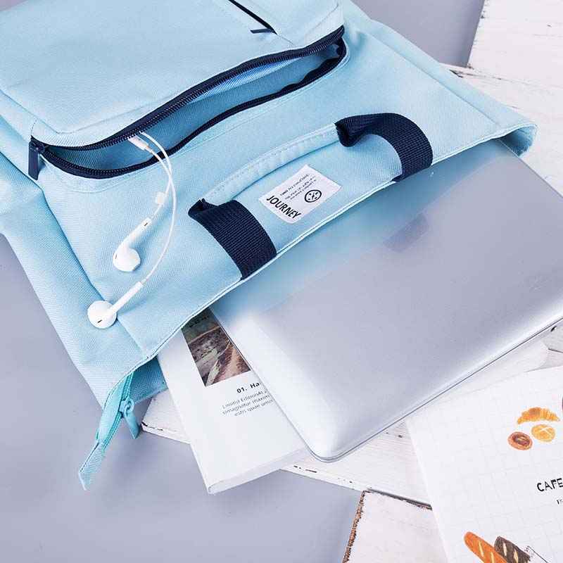 DELI Tutorial Book Tote Bag with Zipper for Kids Students - TTpen