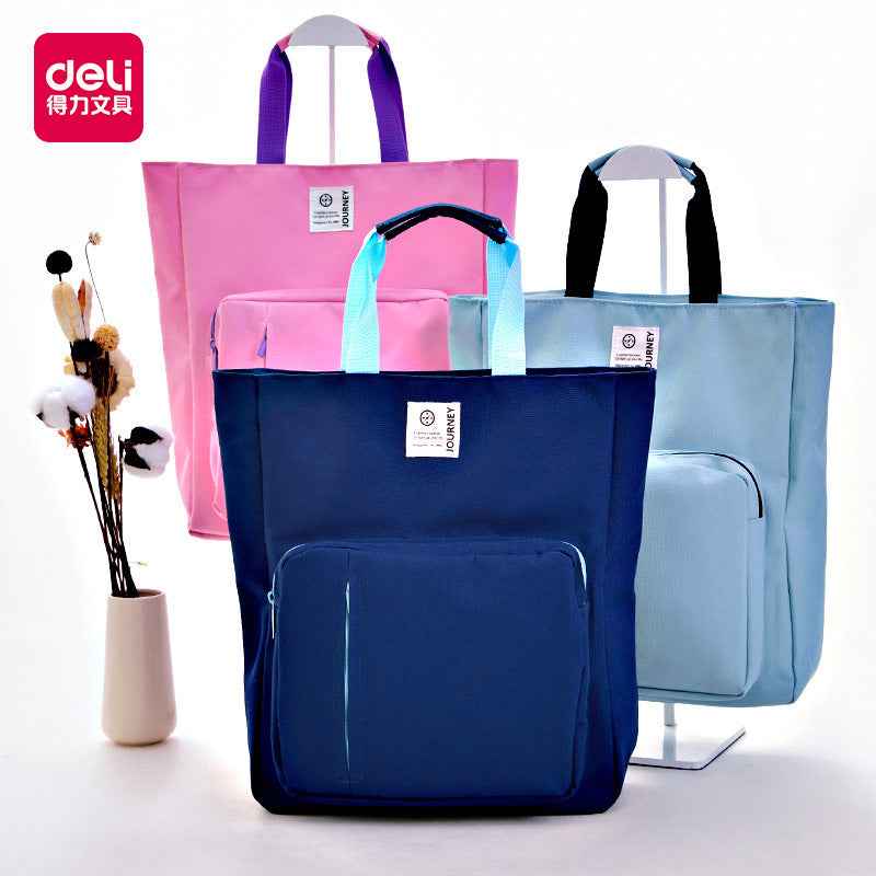 DELI Tutorial Book Tote Bag with Zipper for Kids Students - TTpen