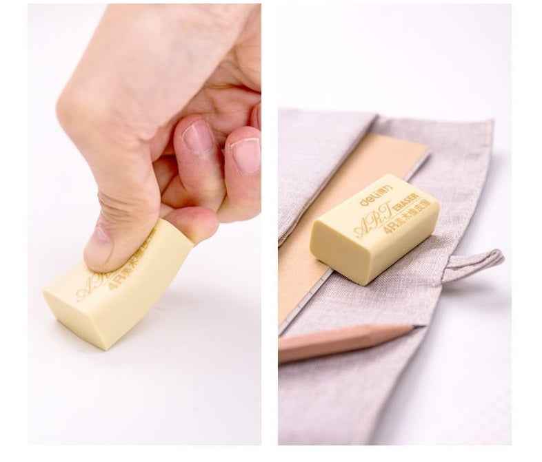 DELI 7534 Art Erasers 4B Pack of 30 - Small Size for School Office - TTpen