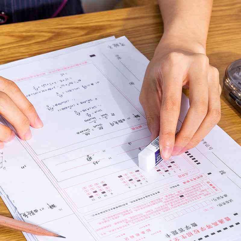 DELI 7536 Student Eraser - For 2B Lead - 24/45 Pack - TTpen