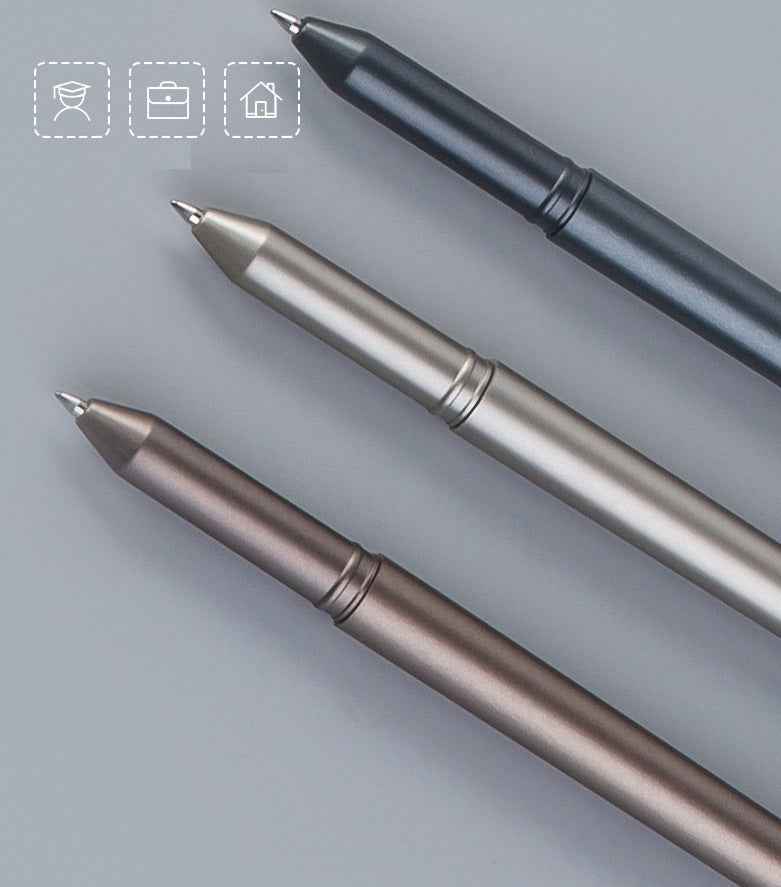 DELI A13 Gel Pens Quick Dry Black Ink 0.5mm 12 Pack