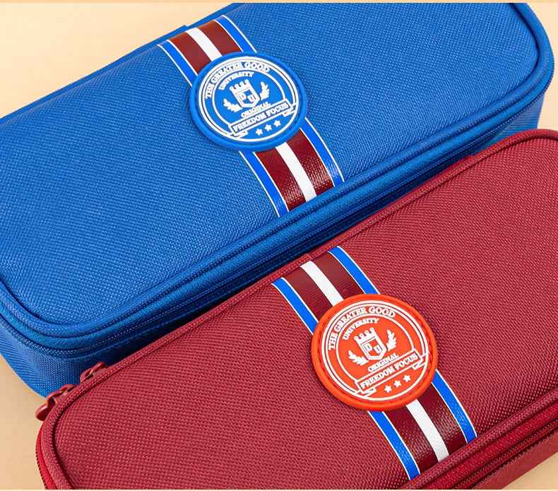 DELI Big Capacity Pen Pouch College Pencil Case Holder - TTpen