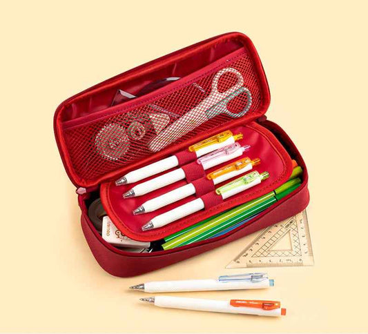 DELI Big Capacity Pen Pouch College Pencil Case Holder - TTpen