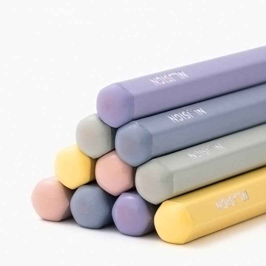 DELI 2B HB Colorful Wooden Pencils for School Office,10 Pack - TTpen