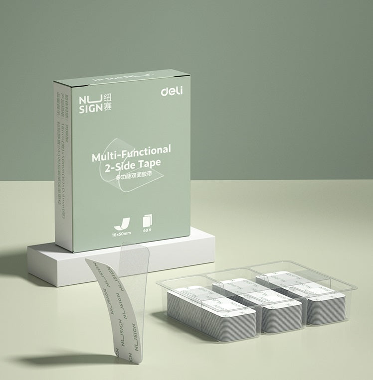 DELI Nusign Multi-Functional Double Sided Tape Heavy Duty 120 Pack