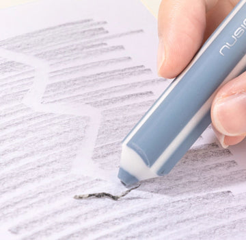 DELI Nusign NS038 Pencil-Type Erasers - 10-Pack