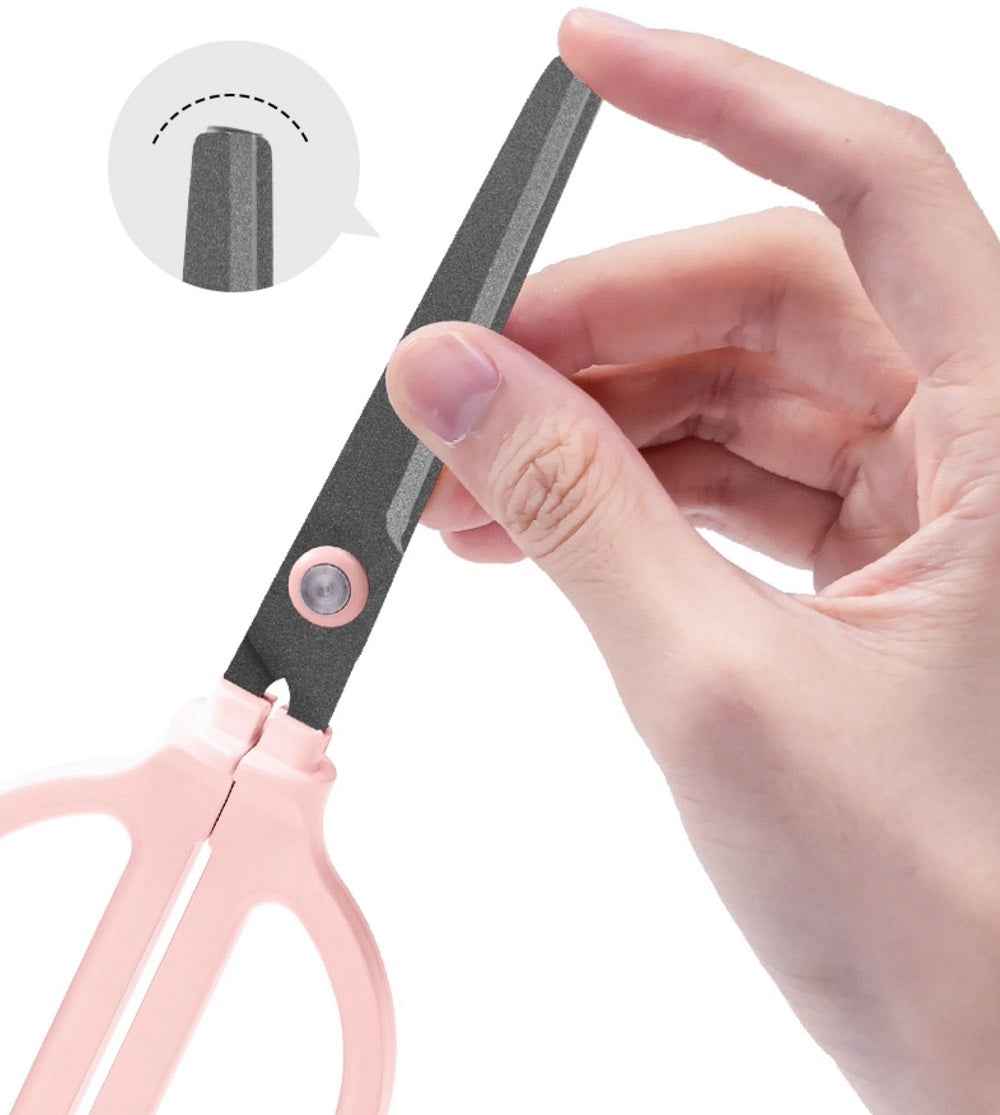 DELI Nusign NS051A Standing Office & Craft Scissors with Non-Slip Base