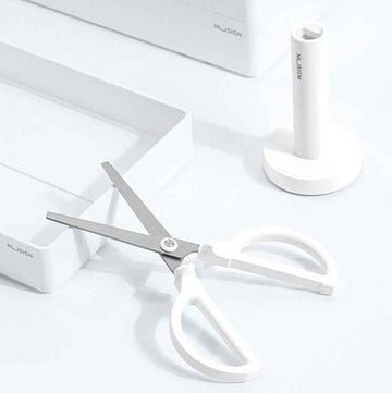 DELI Nusign NS051A Standing Office & Craft Scissors with Non-Slip Base