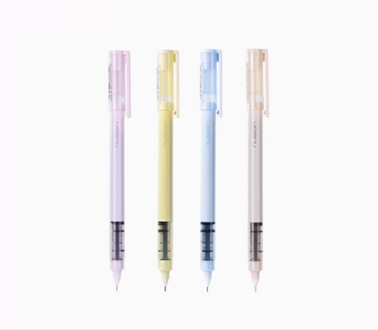 DELI Nusign Liquid Black Ink RollerBall Pens 0.5mm 16 Pack