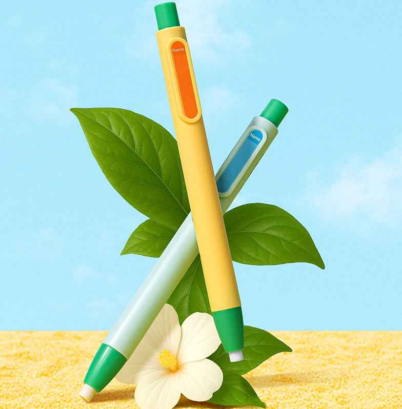 DELI Nusign HB 10Pcs Pencils and 2Pcs Eraser Pens Set