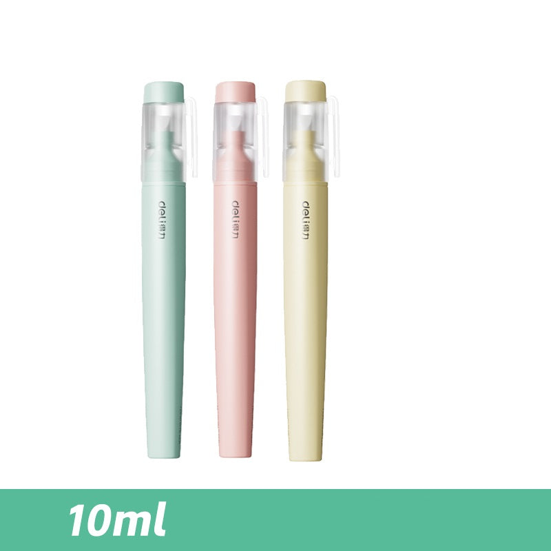 DELI Pen-Style Liquid Glue (10ml/20ml) 3-Color Set
