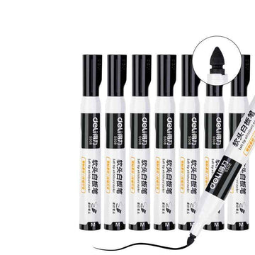 DELI Low Odor Dry Erase Marker,Soft Tip Whiteboard Marker,10 Count - TTpen