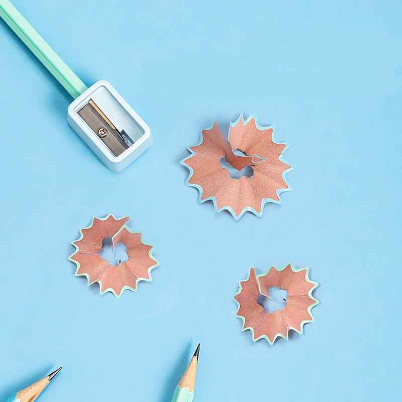 DELI 2B Pencil 50 Pack Blue Pink Wooden Drawing Pencils for School Office - TTpen