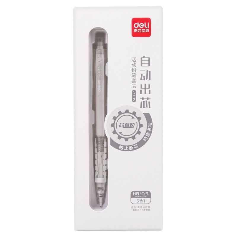 DELI 3IN1 Mechanical Drafting Pencil with Lead and Eraser,0.5mm/0.7mm - TTpen