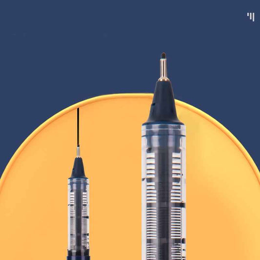 DELI Black Liquid Ink Fineliner Hook Pen for Writing Drawing Journaling 3 Pack - TTpen