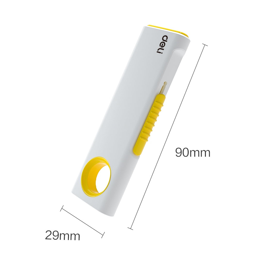 90mm Deli Utility Craft Knife Set – 3-Color