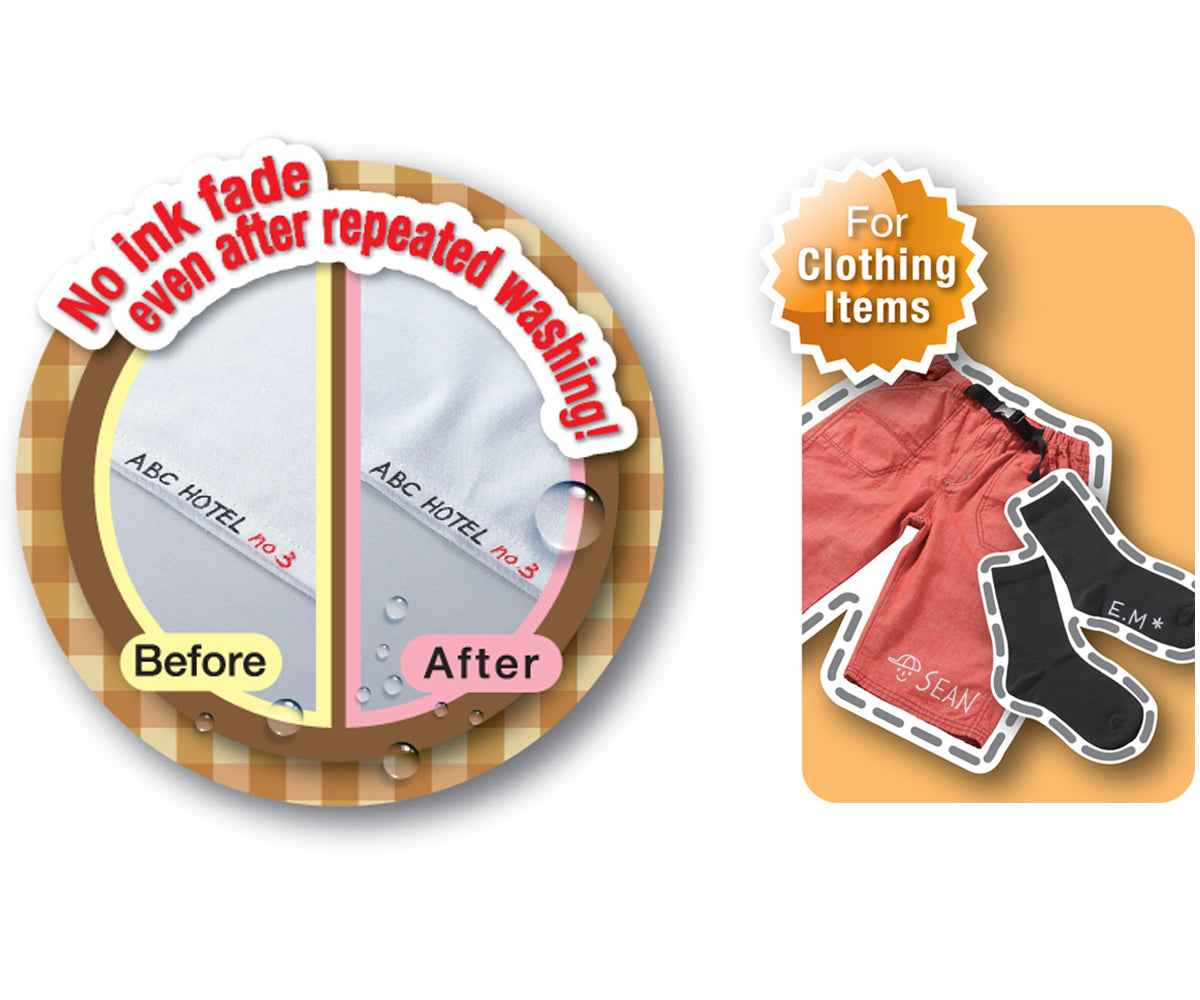 Artline EK-750 Laundry Markers,0.7mm Fine Tip,3 Pack