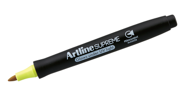 Artline SUPREME PERMANENT MARKER Glows Under UV Light 1.0MM 4 Pack
