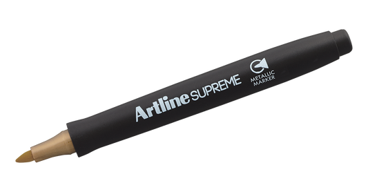 Artline SUPREME Metallic Marker Sets | 1.0mm Bullet Tip | 4 Pack